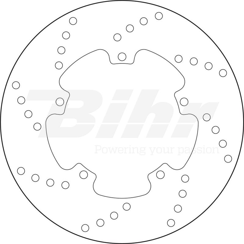 LML 200 STAR 4T 10 - DISCO DELANTERO BREMBO LML 200 STAR 4T 10 - DISCO DELANTERO BREMBO