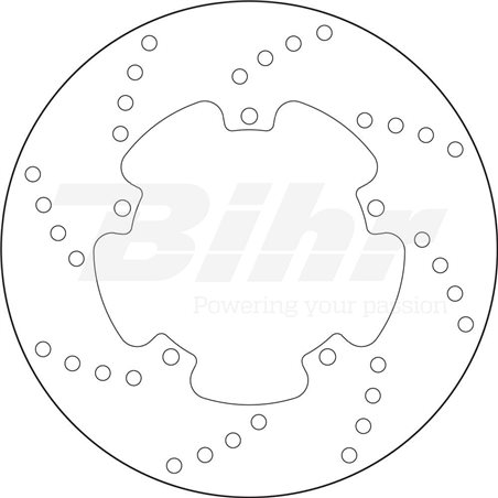 LML 200 STAR 4T 10  - DISCO DELANTERO BREMBO