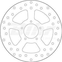 MALAGUTI 125 CENTRO IE 08  - DISCO DELANTERO BREMBO