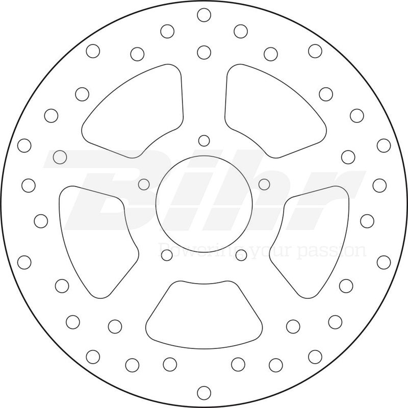 MALAGUTI 160 CENTRO IE 07 - DISCO DELANTERO BREMBO MALAGUTI 160 CENTRO IE 07 - DISCO DELANTERO BREMBO