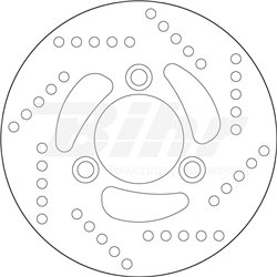 MOTOR UNION 150 MIDI 99  - DISCO DELANTERO BREMBO