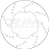 PIAGGIO 50 QUARTZ 95  - DISCO DELANTERO BREMBO