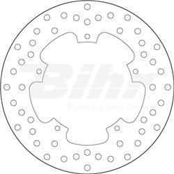 PIAGGIO 180 SUPER HEXAGON GTX 12" 01' - 03' DISCO DELANTERO BREMBO