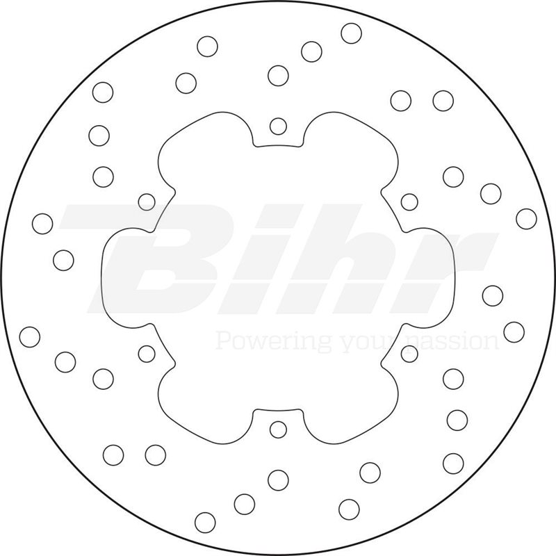 PIAGGIO 200 VESPA GT L 04' - 06' DISCO DELANTERO BREMBO