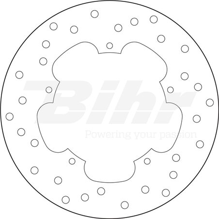 PIAGGIO 400 X8 I.E. 06' - 08' DISCO DELANTERO BREMBO