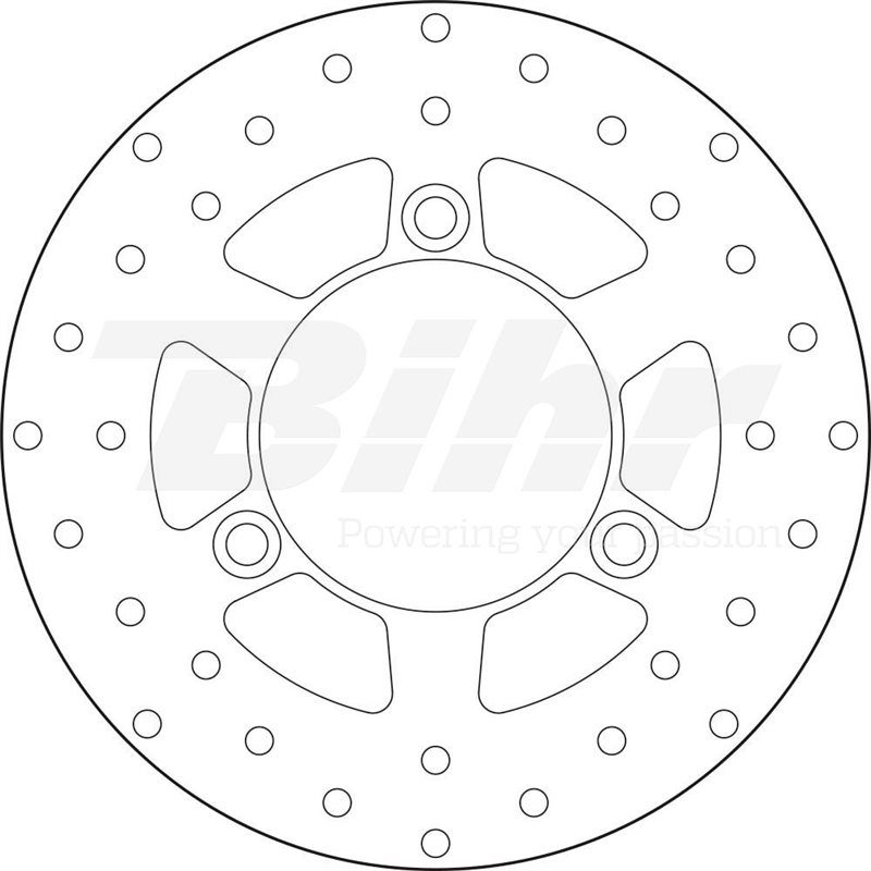 SUZUKI 125 SIXTEEN 08  - DISCO DELANTERO BREMBO