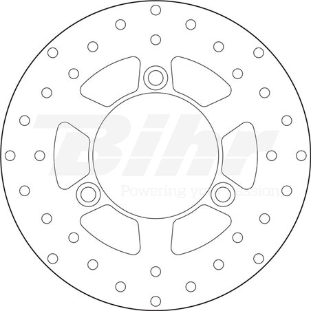 SUZUKI 125 SIXTEEN 08  - DISCO DELANTERO BREMBO
