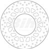 YAMAHA 400 SR 14  - DISCO DELANTERO BREMBO