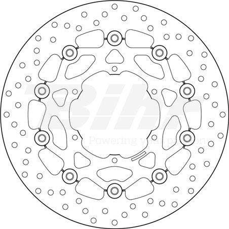 BMW F 650 CS 02' - 07' DISCO FLOTANTE DELANTERO BREMBO