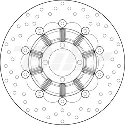 BMW R 80 81' - 95' DISCO FLOTANTE DELANTERO BREMBO