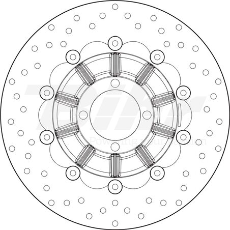 BMW R 80 81' - 95' DISCO FLOTANTE DELANTERO BREMBO