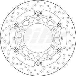 BMW R 1100 RS 85' - 93' DISCO FLOTANTE DELANTERO BREMBO