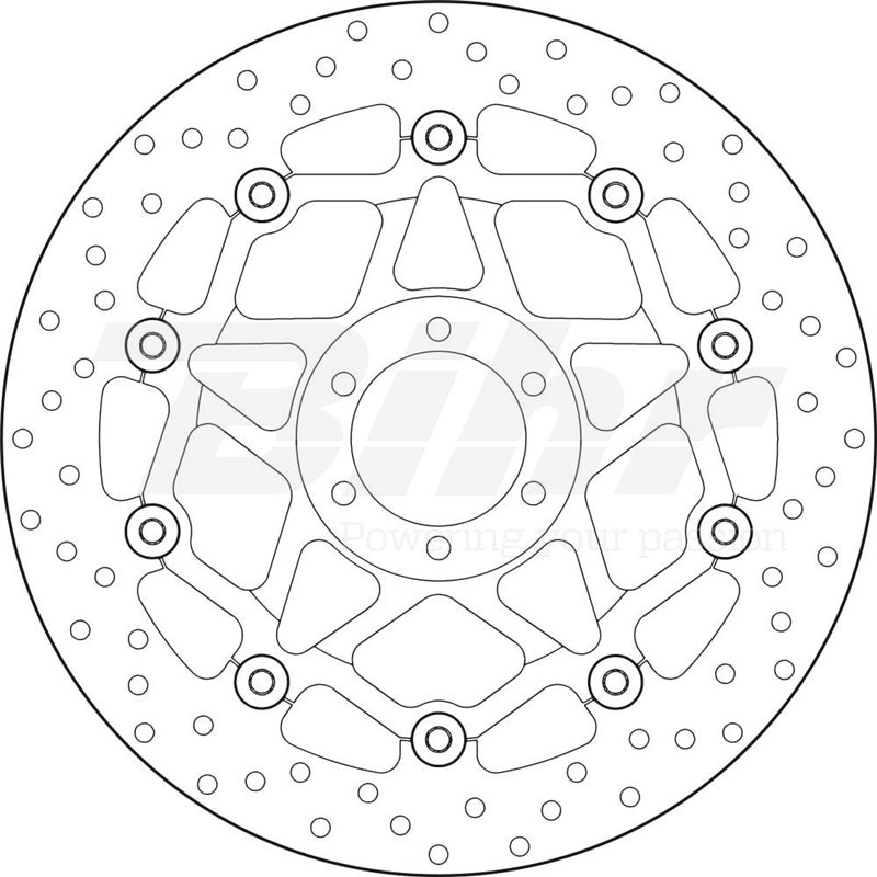 DUCATI MONSTER 795 ABS 13 - DISCO FLOTANTE DELANTERO BREMBO DUCATI MONSTER 795 ABS 13 - DISCO FLOTANTE DELANTERO BREMBO