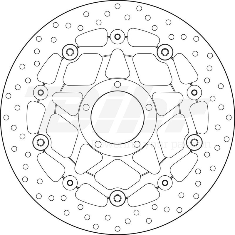 DUCATI 848 STREETFIGHTER S 12 - DISCO FLOTANTE DELANTERO BREMBO DUCATI 848 STREETFIGHTER S 12 - DISCO FLOTANTE DELANTERO BREMBO