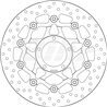 DUCATI 1100 HYPERMOTARD EVO SP 10' - 12' DISCO FLOTANTE DELANTERO BREMBO