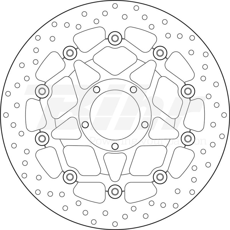 DUCATI 1200 MULTISTRADA S D-AIR 15  - DISCO FLOTANTE DELANTERO BREMBO