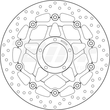 DUCATI 1262 XDIAVEL S 16  - DISCO FLOTANTE DELANTERO BREMBO