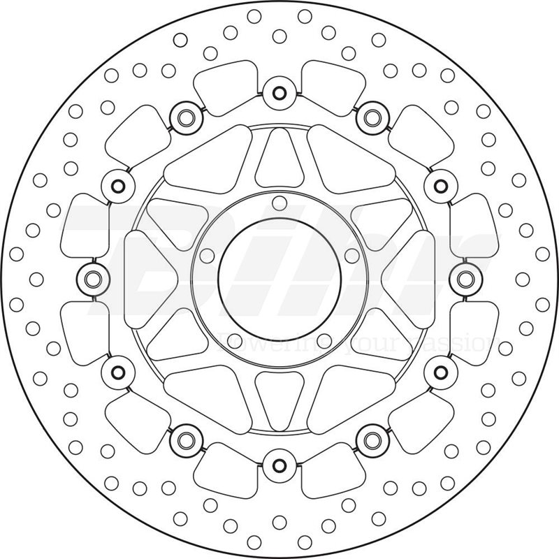DUCATI 1299 PANIGALE SUPERLEGGER 17  - DISCO FLOTANTE DELANTERO BREMBO