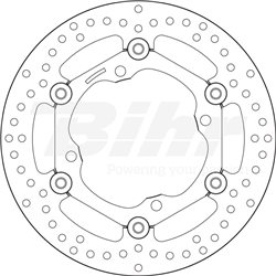 KAWASAKI 450 KLX R 06  - DISCO FLOTANTE DELANTERO BREMBO