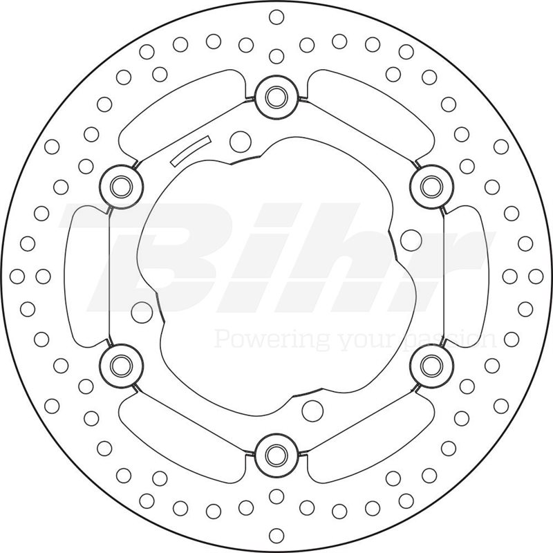 KAWASAKI 450 KLX R 06 - DISCO FLOTANTE DELANTERO BREMBO KAWASAKI 450 KLX R 06 - DISCO FLOTANTE DELANTERO BREMBO
