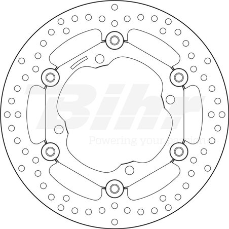 KAWASAKI 450 KLX R 06  - DISCO FLOTANTE DELANTERO BREMBO
