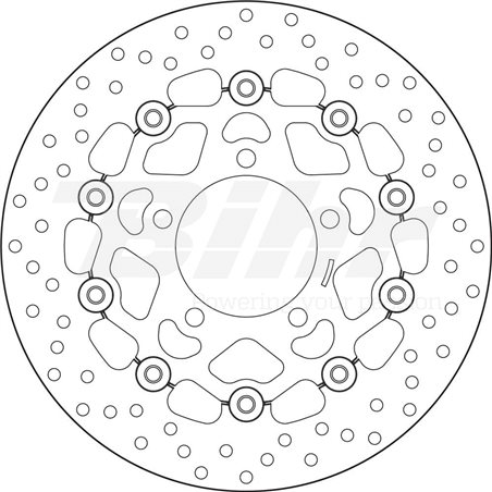 KAWASAKI 600 ZX-6RR 03' - 04' DISCO FLOTANTE DELANTERO BREMBO
