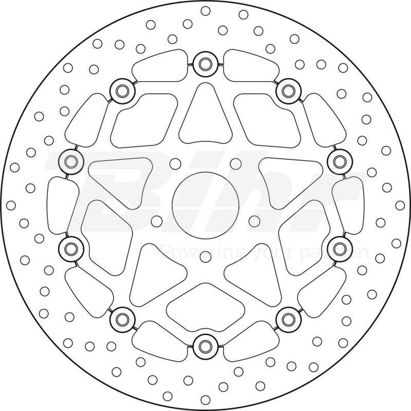KTM 690 DUKE 14' - 15' DISCO FLOTANTE DELANTERO BREMBO