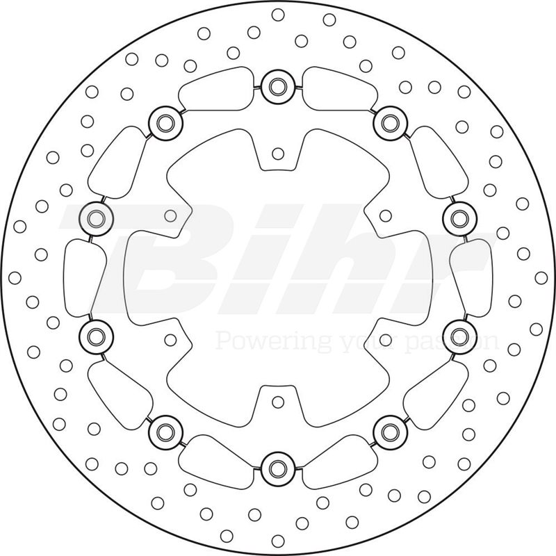 KTM 690 SMC R 14  - DISCO FLOTANTE DELANTERO BREMBO