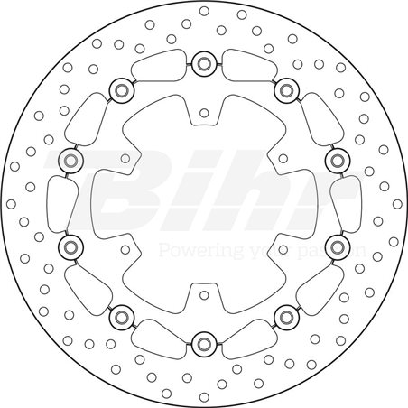KTM 690 SMC R 14  - DISCO FLOTANTE DELANTERO BREMBO