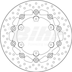 KTM 990 LC8 ADVENTURE R 10' - 12' DISCO FLOTANTE DELANTERO BREMBO