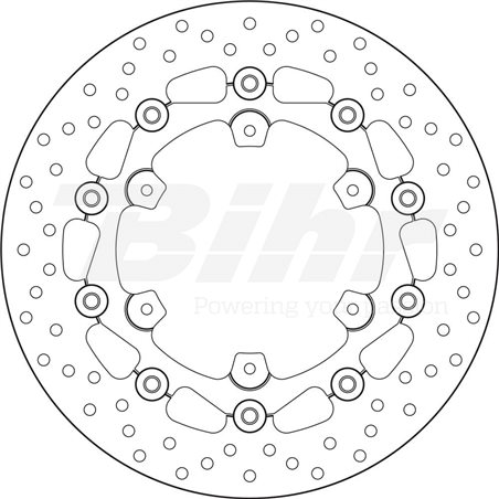 KTM 990 LC8 ADVENTURE S / ABS 06' - 08' DISCO FLOTANTE DELANTERO BREMBO