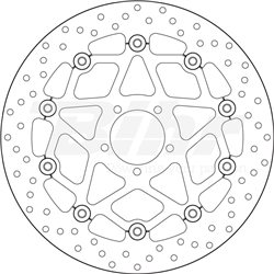 KTM 1290 SUPER DUKE R 14  - DISCO FLOTANTE DELANTERO BREMBO