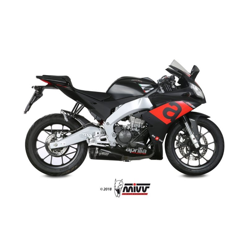 APRILIA RS 125 (4 STROKE) 2017 - DELTA RACE BLACK MIVV APRILIA RS 125 (4 STROKE) 2017 - DELTA RACE BLACK MIVV