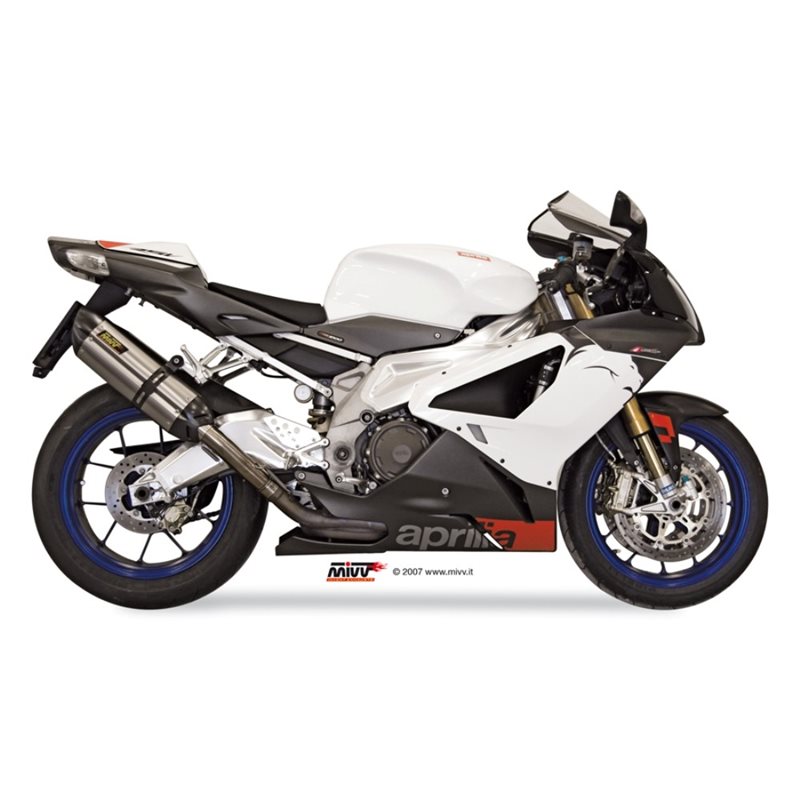 APRILIA RSV 1000 2004 - 2008 SUONO INOX COPA CARBONO MIVV APRILIA RSV 1000 2004 - 2008 SUONO INOX COPA CARBONO MIVV