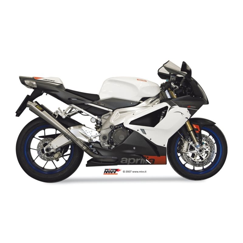 APRILIA RSV 1000 2004 - 2008 X-CONE INOX/ST. STEEL MIVV APRILIA RSV 1000 2004 - 2008 X-CONE INOX/ST. STEEL MIVV