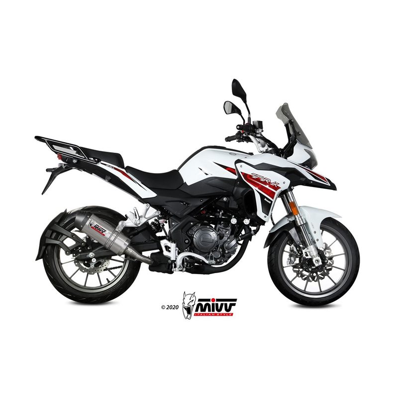 BENELLI TRK 251 2019 - OVAL TITANIO COPA CARBONO MIVV BENELLI TRK 251 2019 - OVAL TITANIO COPA CARBONO MIVV