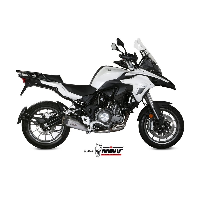 BENELLI TRK 502 2017 - DELTA RACE INOX COPA CARBONO MIVV BENELLI TRK 502 2017 - DELTA RACE INOX COPA CARBONO MIVV