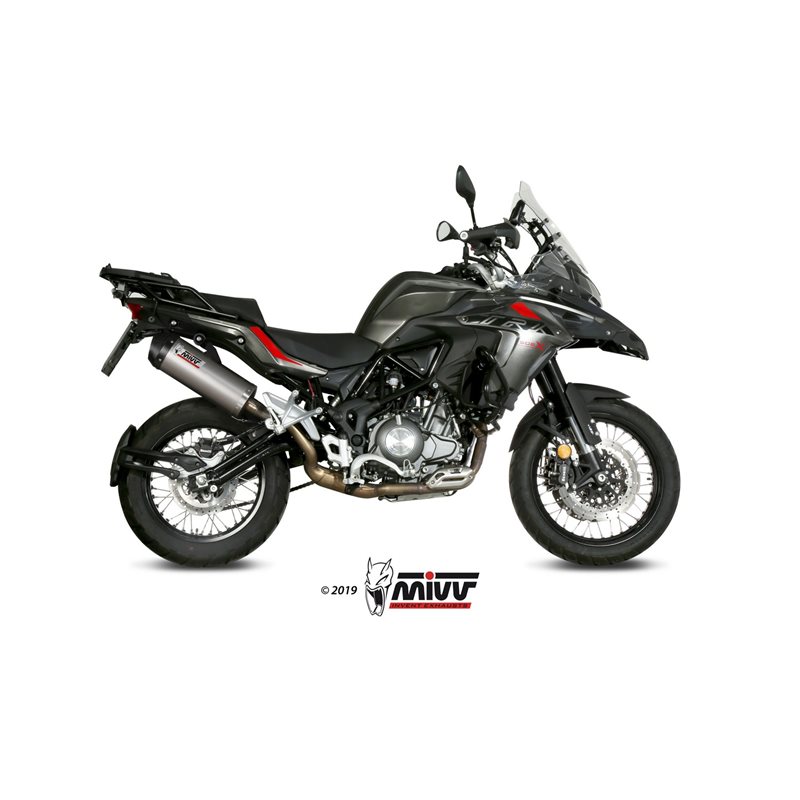 BENELLI TRK 502 X 2018 - OVAL TITANIO COPA CARBONO MIVV BENELLI TRK 502 X 2018 - OVAL TITANIO COPA CARBONO MIVV