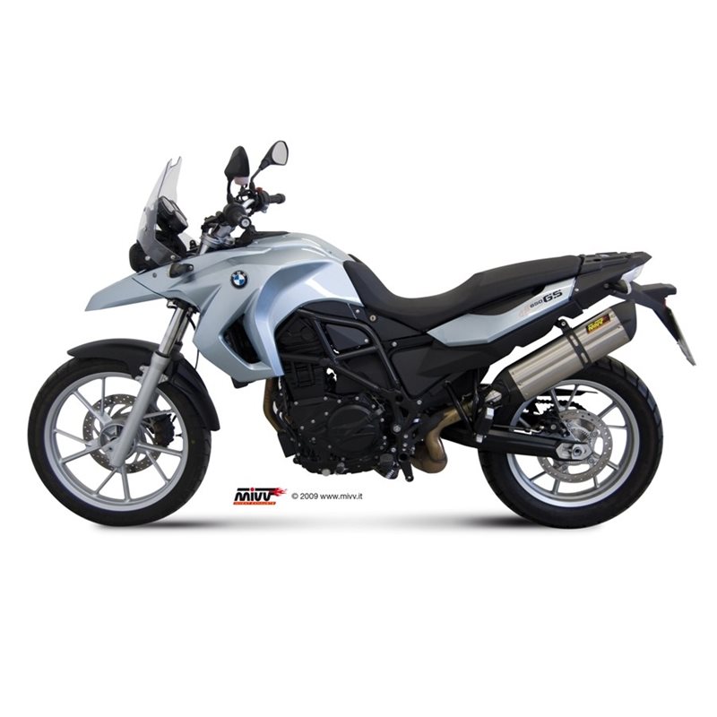 BMW F 650 GS 2008 - 2012 SUONO INOX COPA CARBONO MIVV BMW F 650 GS 2008 - 2012 SUONO INOX COPA CARBONO MIVV
