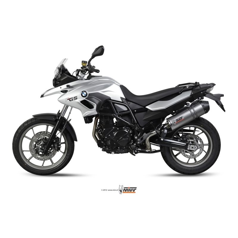 BMW F 700 GS 2012 - 2017 OVAL TITANIO COPA CARBONO MIVV BMW F 700 GS 2012 - 2017 OVAL TITANIO COPA CARBONO MIVV