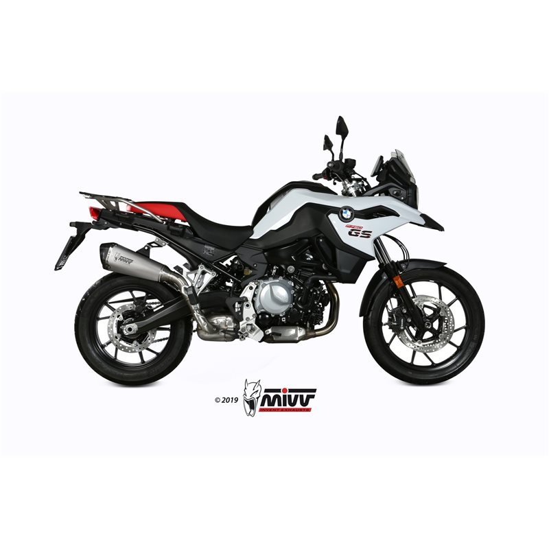 BMW F 750 GS 2018 - DELTA RACE INOX COPA CARBONO MIVV BMW F 750 GS 2018 - DELTA RACE INOX COPA CARBONO MIVV