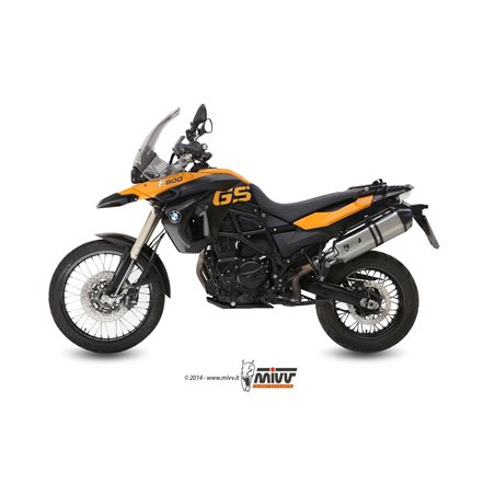 BMW F 800 GS 2008 - 2017 SPEED EDGE INOX COPA CARBONO MIVV