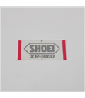 RECAMBIO SHOEI LOGO POSTERIOR XR-1000 GRIS PLATA