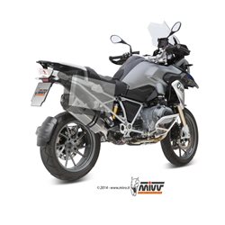 BMW R 1200 GS / ADVENTURE 2013 - 2018 SPEED EDGE INOX COPA CARBONO MIVV