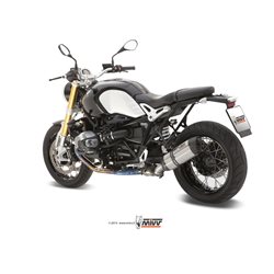 BMW R NINE T 2014 - SUONO INOX COPA CARBONO MIVV