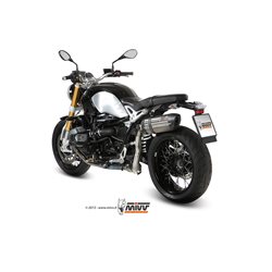 BMW R NINE T 2014 - SUONO INOX COPA CARBONO MIVV