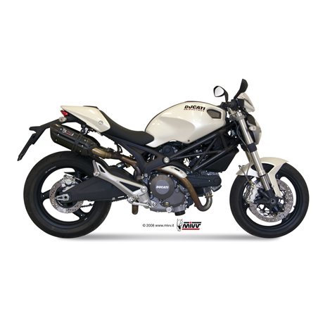 DUCATI MONSTER 696 2008 - 2014 SUONO BLACK MIVV