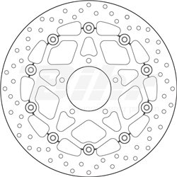 MV AGUSTA 800 F3 RC 15  - DISCO FLOTANTE DELANTERO BREMBO