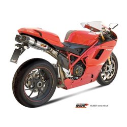 DUCATI 1098 2007 - 2011 SUONO INOX COPA CARBONO MIVV