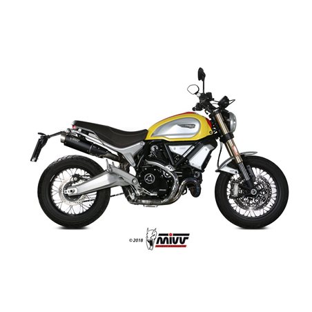 DUCATI SCRAMBLER 1100 2018 - GP PRO BLACK MIVV